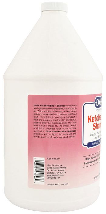 Davis KetoHexidine Pet Shampoo - 1 Gallon KetoHexidine Shampoo  