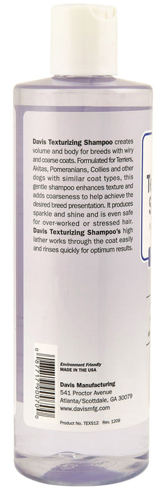 Davis Texturizing Shampoo - Davis Texturizing Shampoo, 12 oz  