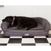 EZ-Wash Fleece Headrest Dog Bed, 27 x 21" - Slate  