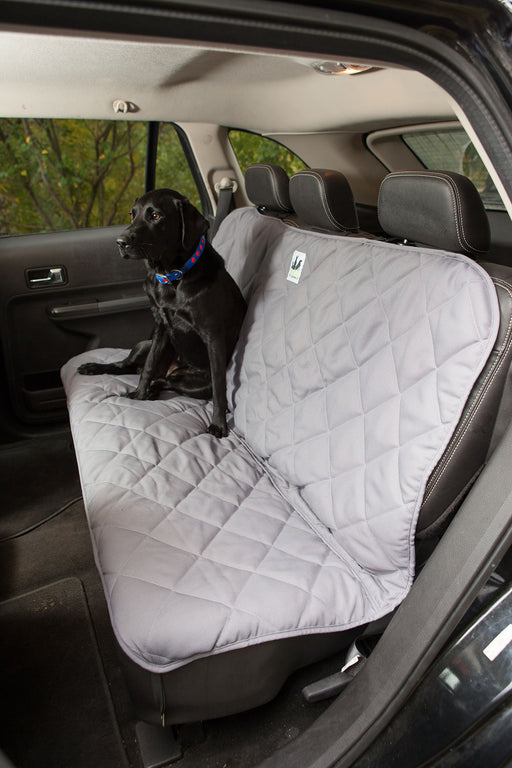 Back Seat Protector for Dogs, Large - Gray  