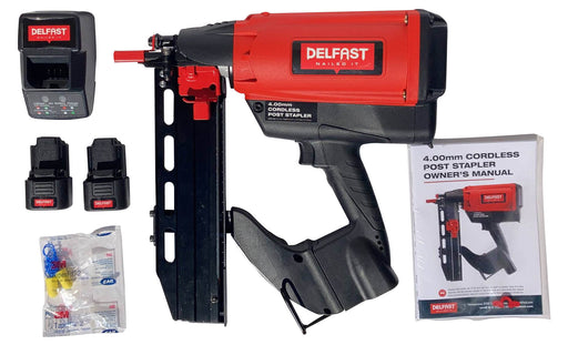 Delfast 4mm 9 ga Cordless Post Stapler - Jeffers - Farm & Ranch Supplies > Fencing & Barriers