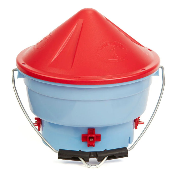 Deluxe Hen Hydrator, Red/White - M32V - 1 gallon - 1