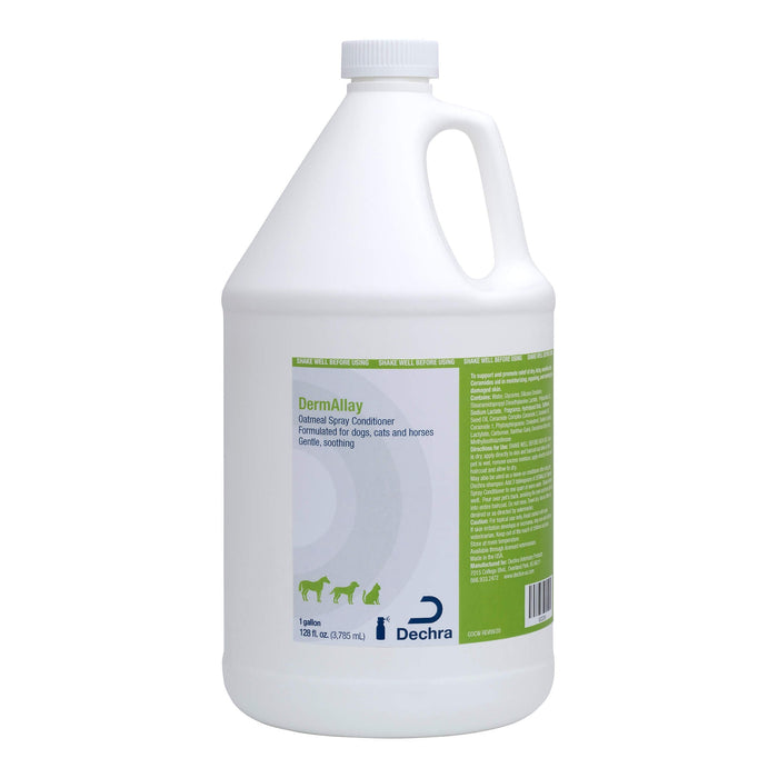 DermAllay Oatmeal Spray Conditioner – Anti - Itch, Leave - On Skin Relief for Dogs, Cats & Horses - 013DP-0019 - 1 Gallon Refill - 14