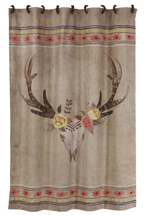 Desert Skull Shower Curtain - Jeffers - Home Goods & Gifts > Home Decor and Candles for Home Improvement