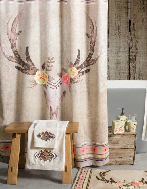 Desert Skull Shower Curtain - Jeffers - Home Goods & Gifts > Home Decor and Candles for Home Improvement