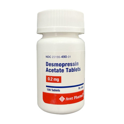 Desmopressin Acetate (Generic) Tablets, 0.2mg - 012AND-334494 - 100 Tablets - 2