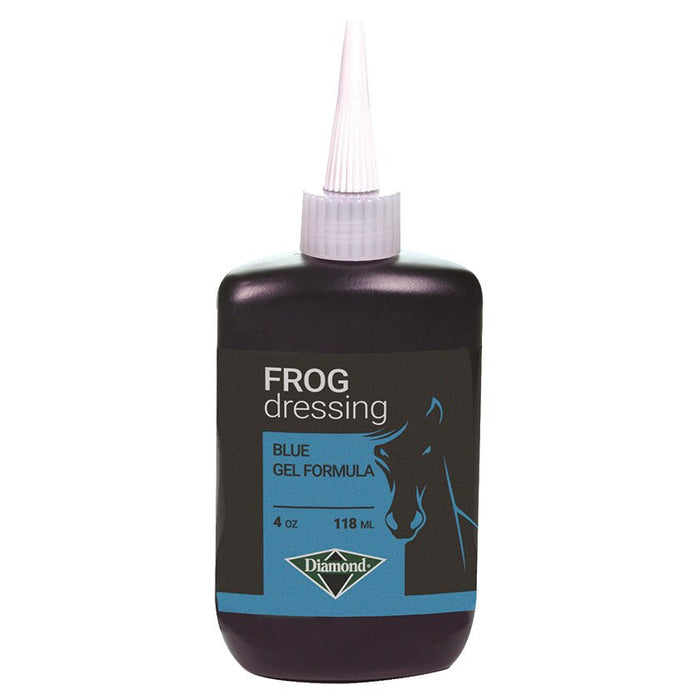 Diamond Frog Dressing, Blue Gel – Hoof Thrush Treatment for Horses, 4 oz - V0B5 - 4 oz - 1