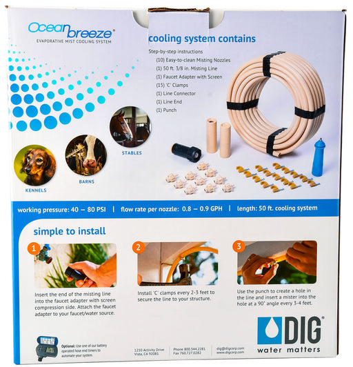 Ocean Breeze Evaporative Cooling System -   