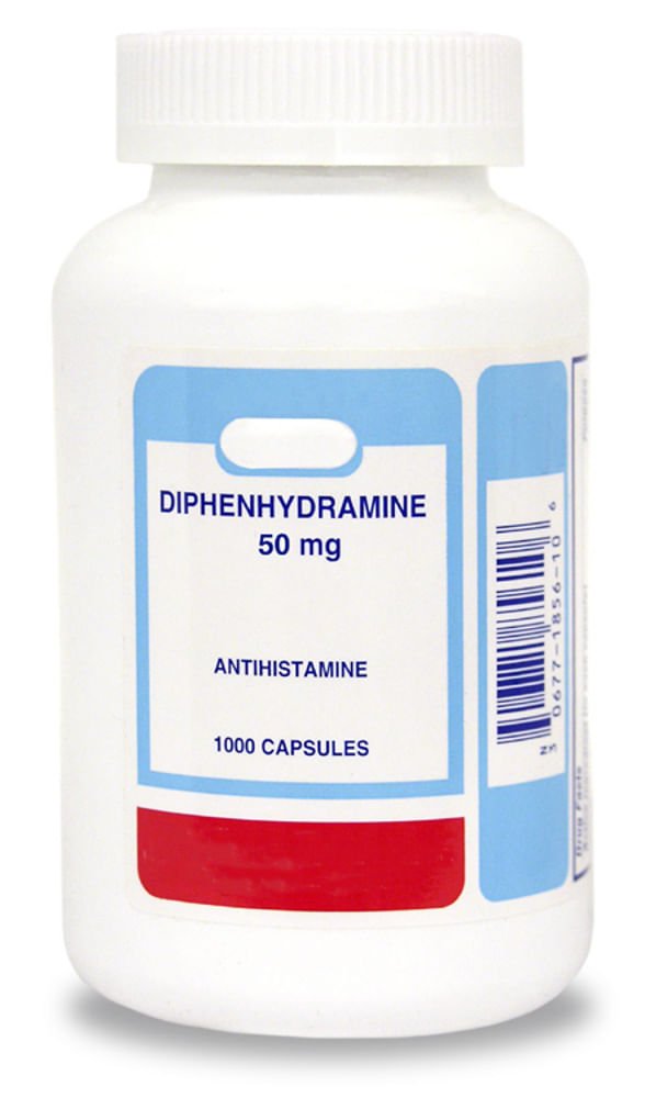 Diphenhydramine Hydrochloride Capsules Antihistamine for Dogs, 50