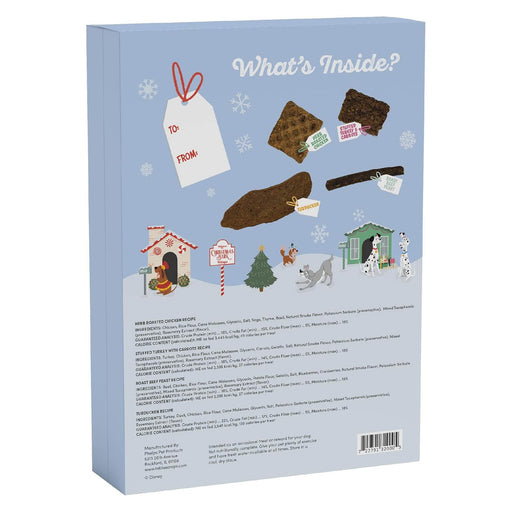 Disney Christmas Bark Advent Calendar, 10 oz – 25 Days of Healthy Soft Jerky Dog Treats - PH3P - 2