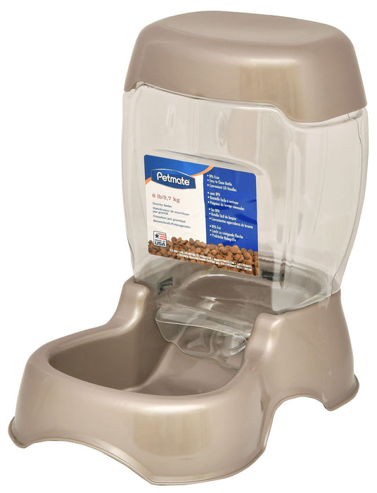 Petmate 6 lb Pet Cafe Feeder - Pearl Tan  