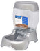 Petmate 12 lb Pet Cafe Feeder - Pearl Silver  