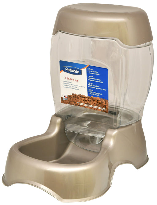 Petmate 12 lb Pet Cafe Feeder - Pearl Tan  