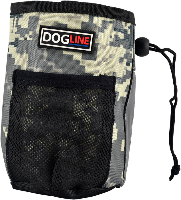 Dog Treat Pouch by DogLine - Urban Camo  