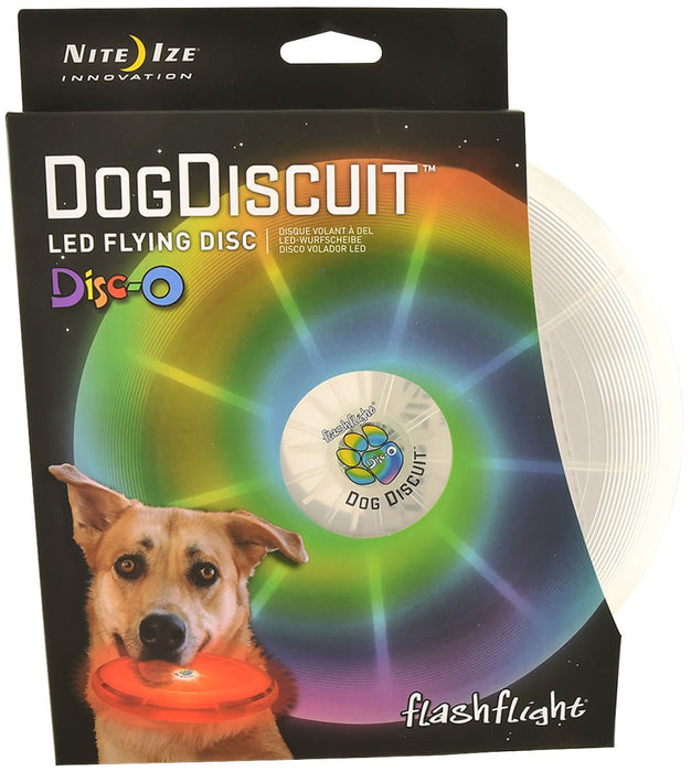 Dog Discuit LED Light - Up Flying Disc - Jeffers - Dog Supplies > Dog Toys