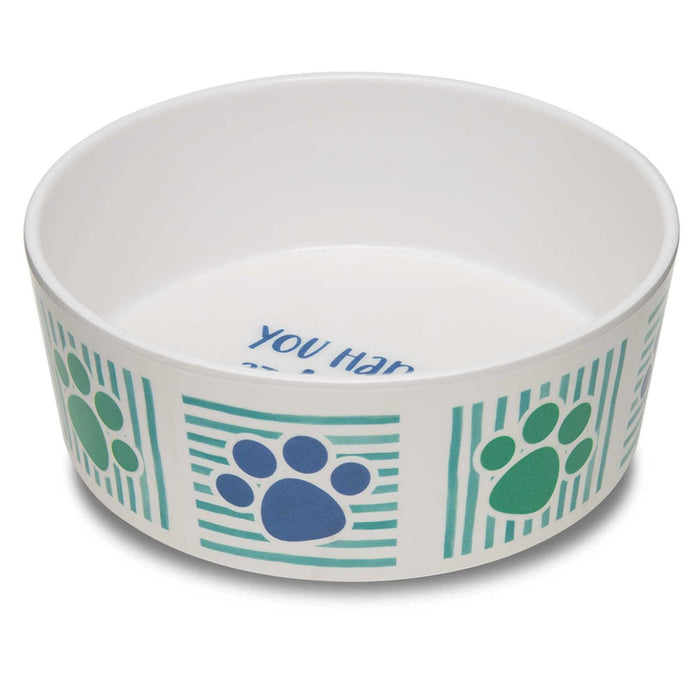 Dolce Moderno Bowl 'You Had Me at Woof ' - Jeffers - Animal & Pet Supplies > Pet Bowls, Feeders & Waterers