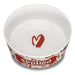 Dolce Moderno Skid - Resistant Dog Bowl – Dishwasher Safe, Skid - Resistant, BPA - Free - ZO114 - Yum Chevron - Small - 8