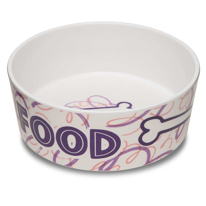 Dolce Moderno Skid - Resistant Dog Bowl – Dishwasher Safe, Skid - Resistant, BPA - Free - ZO11A - Food & Water - Small - 14