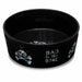 Dolce Moderno Skid - Resistant Dog Bowl – Dishwasher Safe, Skid - Resistant, BPA - Free - ZO11D - Bad to the Bone - Small - 12