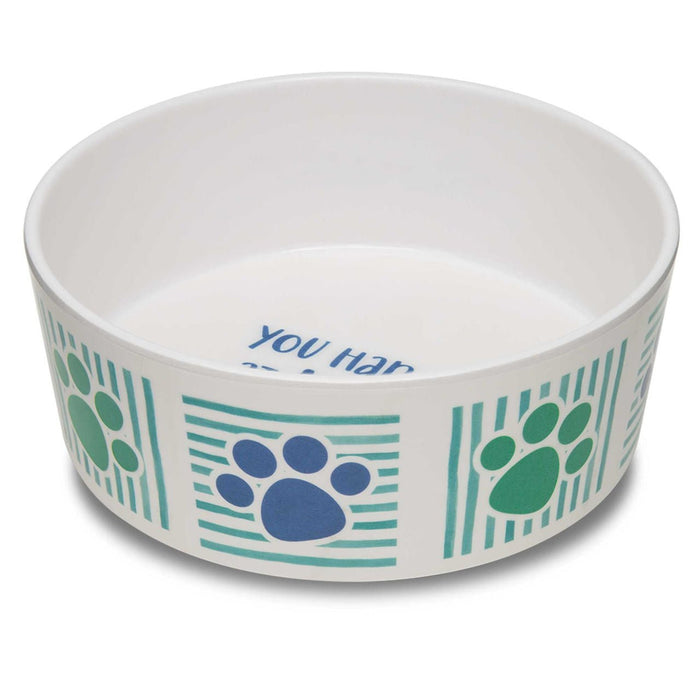 Dolce Moderno Skid - Resistant Dog Bowl – Dishwasher Safe, Skid - Resistant, BPA - Free - ZO11J - You Had Me at Woof - Small - 1