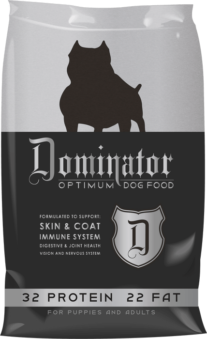Dominator Optimum Dog Food – Skin & Coat, Digestive, Immune, & Joint Support for Puppies & Adult Dogs - Jeffers - 