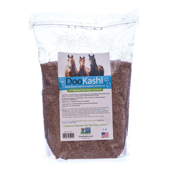 DooKashi Equine Bedding Additive & Compost Accelerator - 2 lb DooKashi For The Stable  