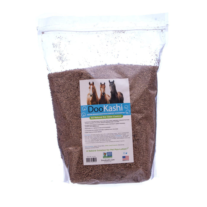 DooKashi Equine Bedding Additive & Compost Accelerator - 4.5 lb DooKashi For The Stable  