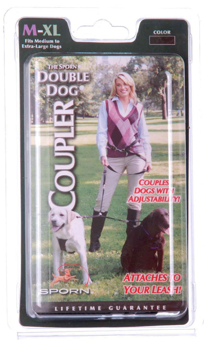 Double Dog Leash & Coupler - Jeffers - Dog Supplies > Dog Apparel > Dog Collars, Harnesses, & Leashes