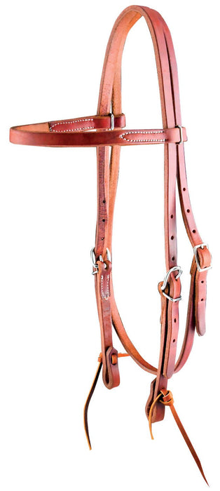 Dr. J Amish Browband Headstall - Jeffers - Horse Supplies > Horse Tack > Bridles & Headstalls