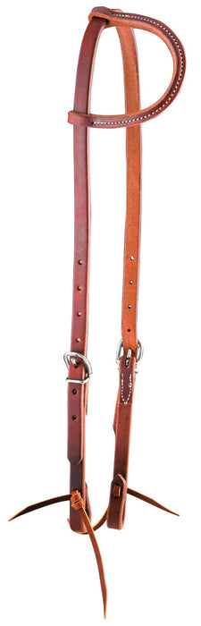 Dr. J Amish Sliding Ear Headstall - Jeffers - Horse Supplies > Horse Tack > Bridles & Headstalls