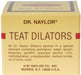 Dr. Naylor's Teat Dilators, box of 40 - Jeffers - Animal Health & Wellness > Medical Supplies