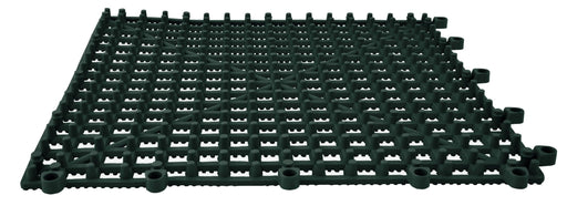 Dri - Dek Anti - Bacterial Interlocking Tiles, Sheets & Rolls – Durable Pet & Kennel Mats - KPD3 - 1' x 1' Tile - Hunter Green - 1 ct - 4