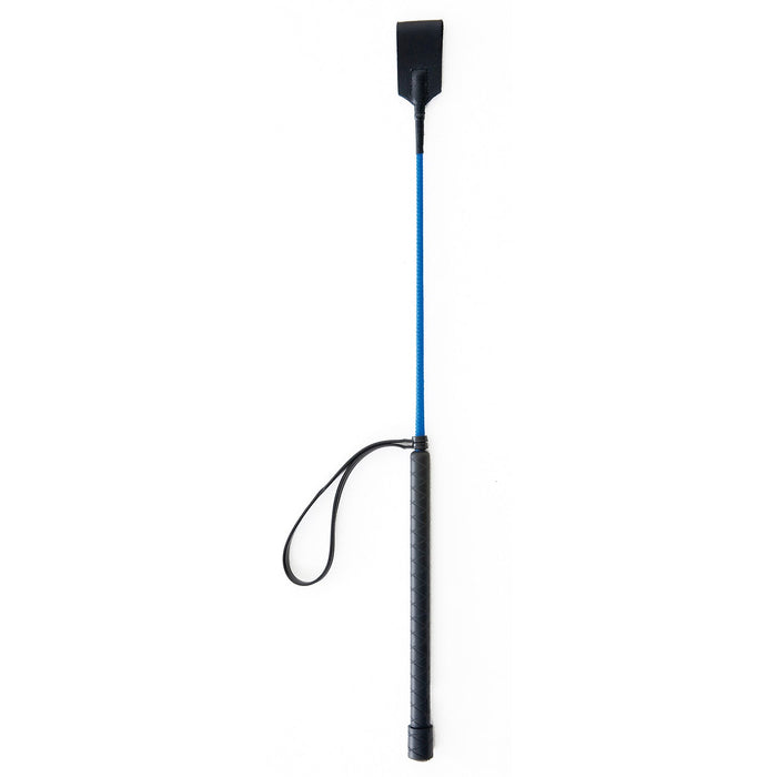 Dublin Deluxe English Riding Crop - KOAMS - Blue - 24" - 4