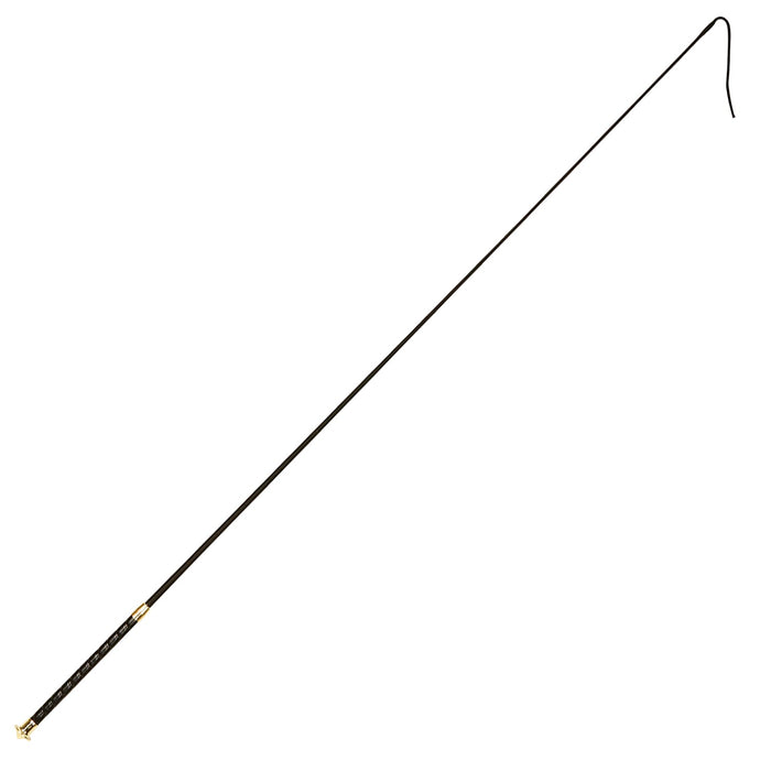 Dublin Deluxe English Riding Dressage Whip - KOANJ - Black - 43" - Leather - 4