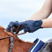 Dublin Everyday Bling Equestrian Riding Gloves - KOAJL - Navy - XSmall/5 - 4