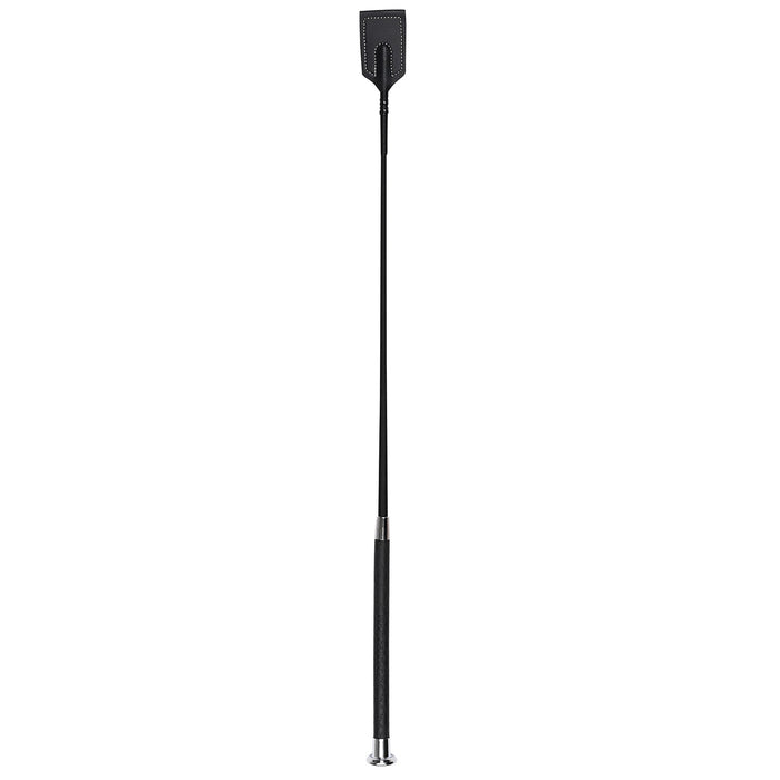 Dublin Fancy Stitch Leather English Riding Crop - KOAMZ - Black - 25.5" - 7