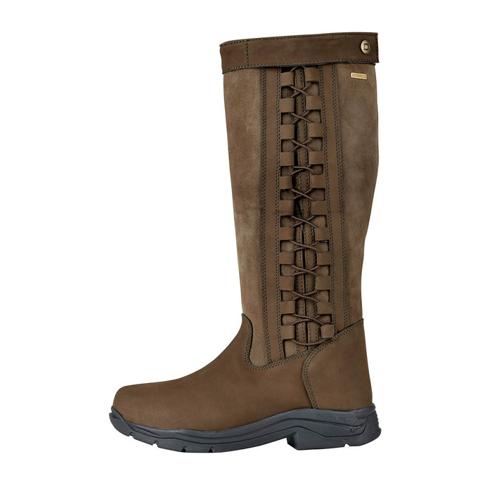 Dublin Ladies Pinnacle III Boots – All - Day Comfort Waterproof Leather Boots - KOGAM - Chocolate Brown - 7 - 2