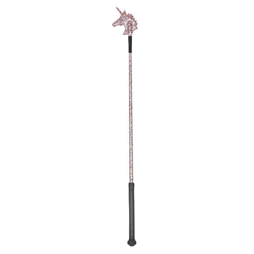 Dublin Sparkley Unicorn Riding Crop, 25.5", Rainbow - KOAN8 - Rainbow - 25.5" - 1