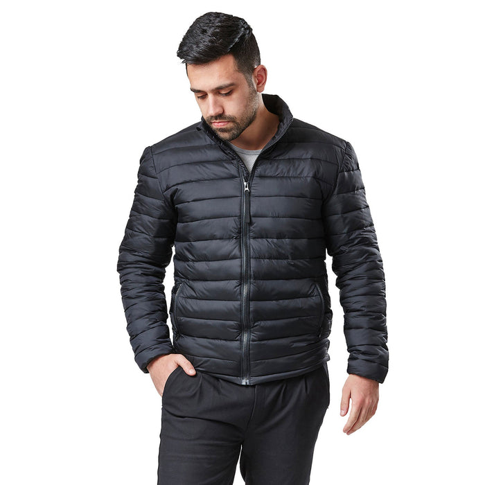Dublin William Unisex Puffer Jacket – Quilted, Lightweight Insulated Riding Jacket - 0V2SM - Large - Black - 1