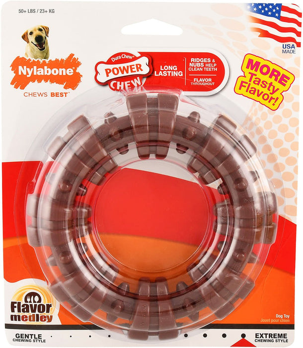 Dura Chew Textured Ring, Flavor Medley - Jeffers - Dog Supplies > Dog Toys