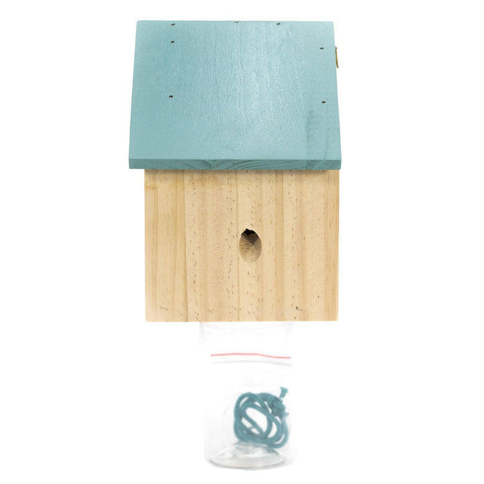 Durable Outdoor Carpenter Bee Trap - Pine Wood, Eco-Friendly, Hanging or Mounting, Multiple Styles - BBT1 - Cabin - 4