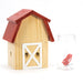 Durable Outdoor Carpenter Bee Trap - Pine Wood, Eco-Friendly, Hanging or Mounting, Multiple Styles - BBT5 - Barn - 15