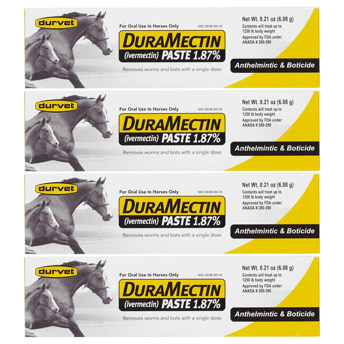 Duramectin Paste (1.87% Ivermectin), 6.08 gm - 7VW5-4 - 6.08g - 4 - 5