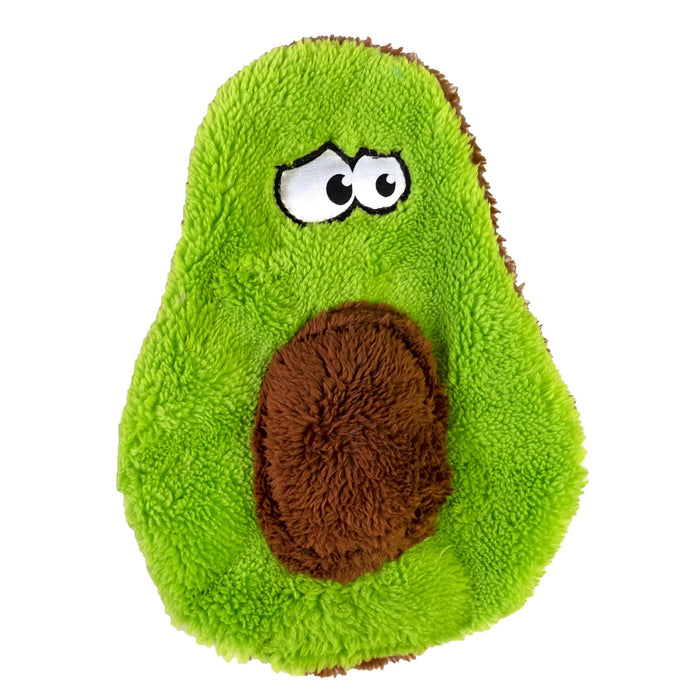 Duraplush Fruit Dog Toys - CD2B - Green Avocado - Medium - 1 ct - 3