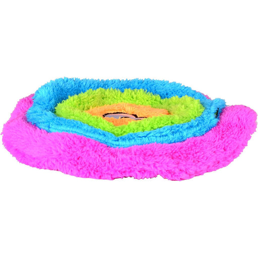 DuraPlush Multi - Colored Flyer Plush Dog Toy, Large - CD2W - Large - 1 ct - 2