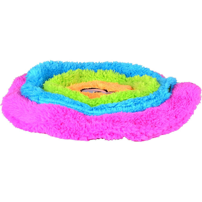 DuraPlush Multi - Colored Flyer Plush Dog Toy, Large - CD2W - Large - 1 ct - 2