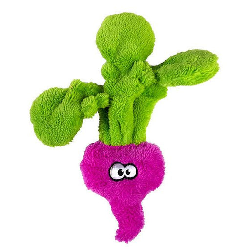 Duraplush Radish Dog Toy, Medium - CD2AU - Medium - 1 ct - Fuchsia/Green - 1