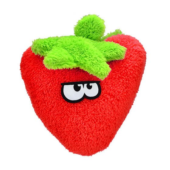 Duraplush Strawberry Dog Toy, Medium - CD2BG - Medium - 1 ct - 1