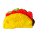 Duraplush Taco Dog Toy, Medium - CD2BJ - Medium - 1 ct - 1