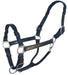 Perri's Twisted Leather Halter - Black Cob 